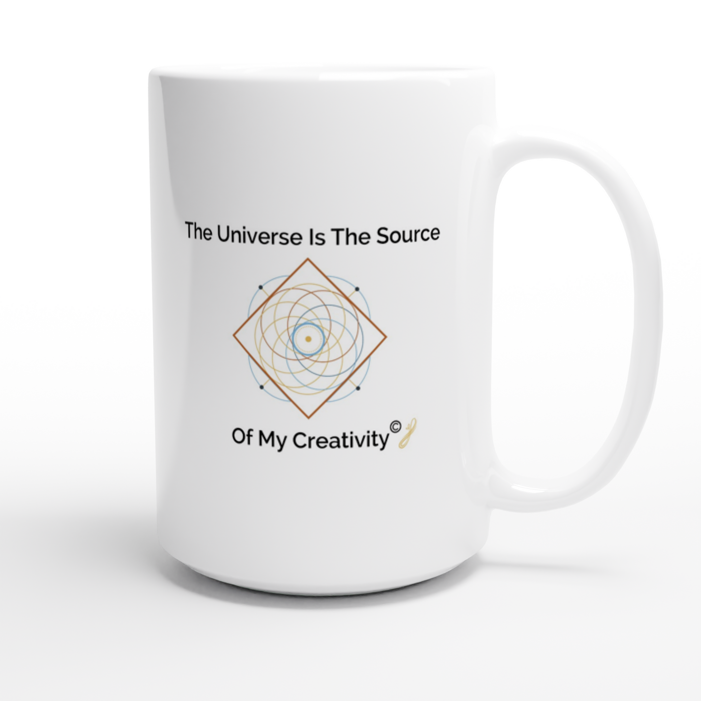 The MindShift Mug: The Universe Is The Source Of My Creativity