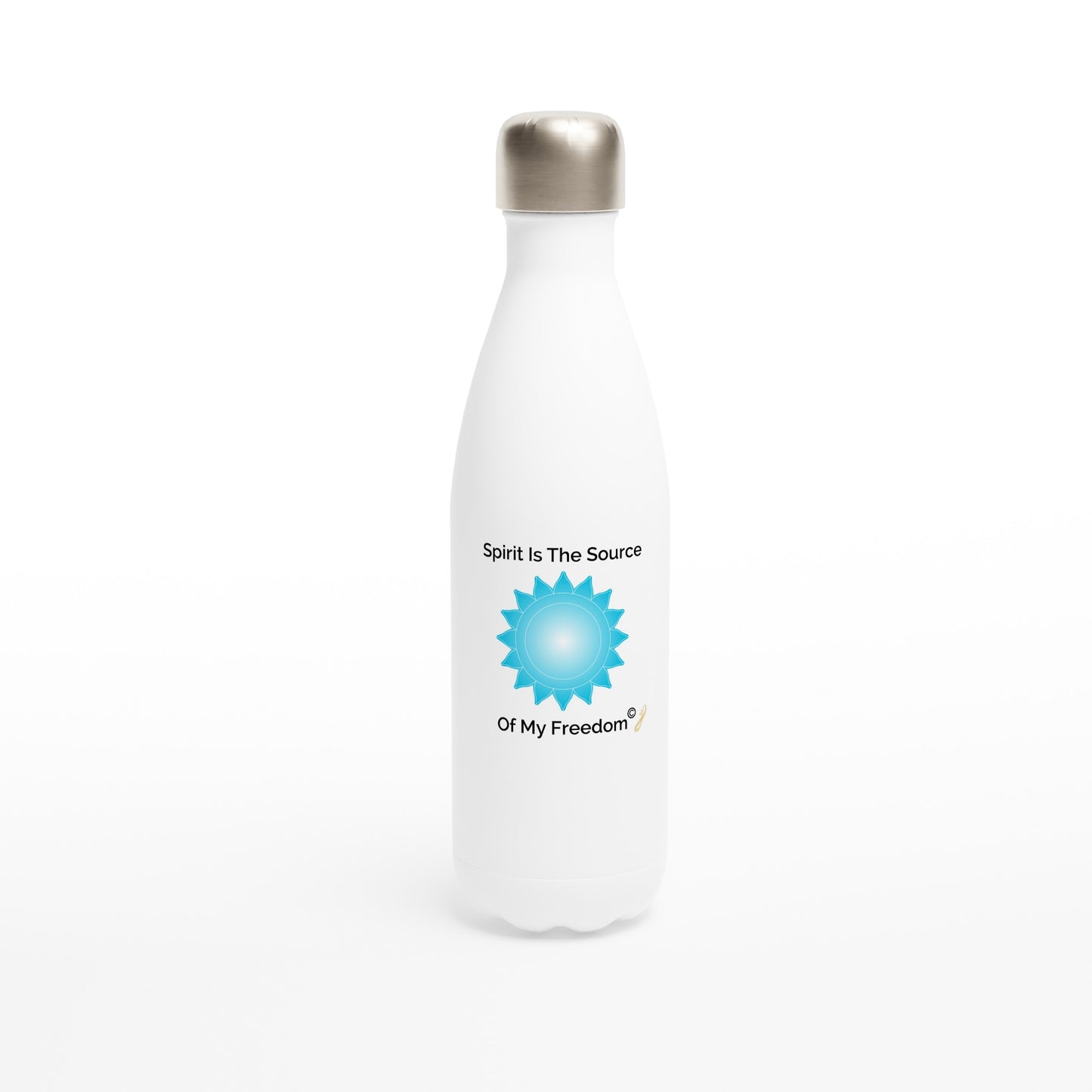 MindShift Water Bottle - Spirit Is The Source Of My Freedom - 17oz