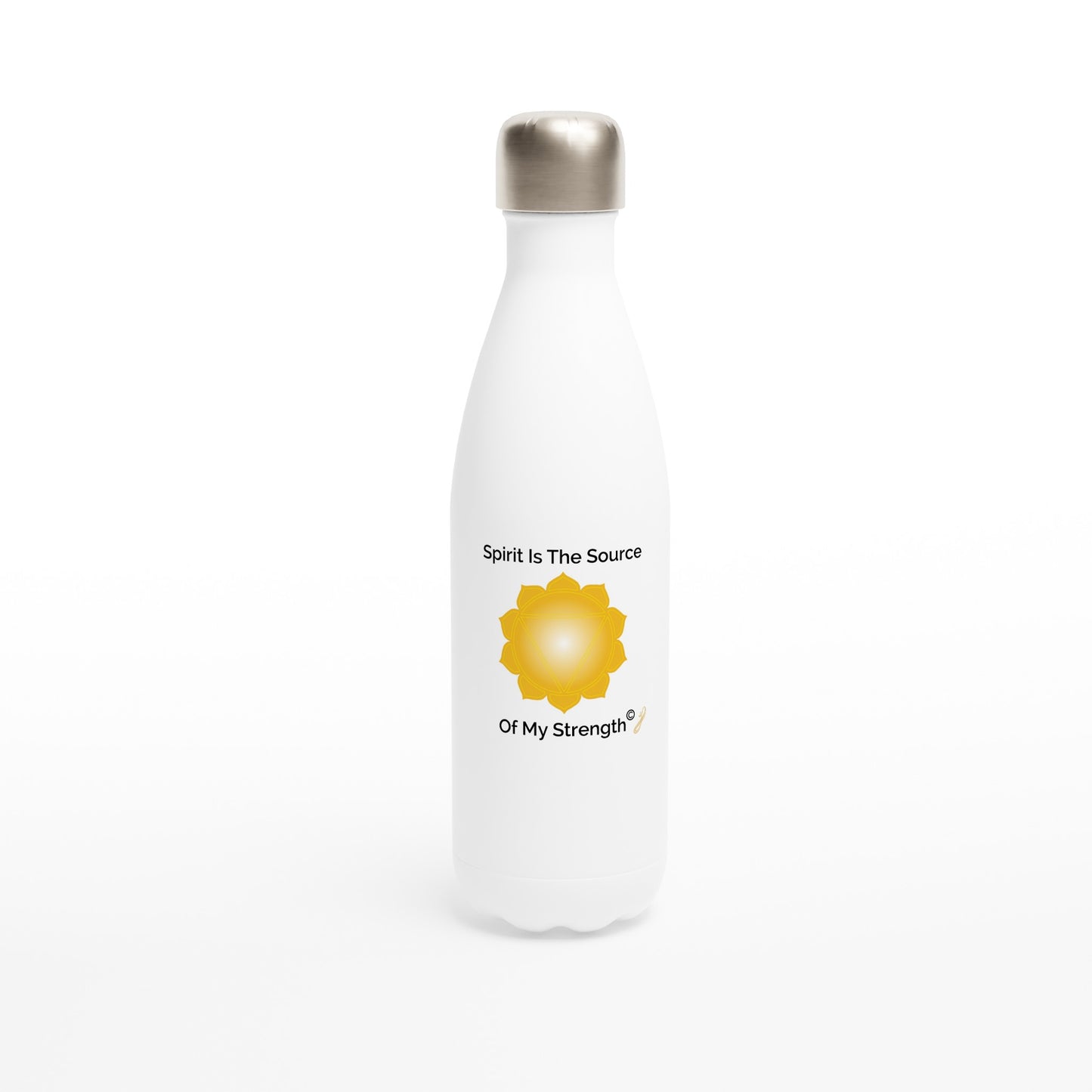 MindShift Water Bottle - Spirit Is The Source Of My Strength - 17oz