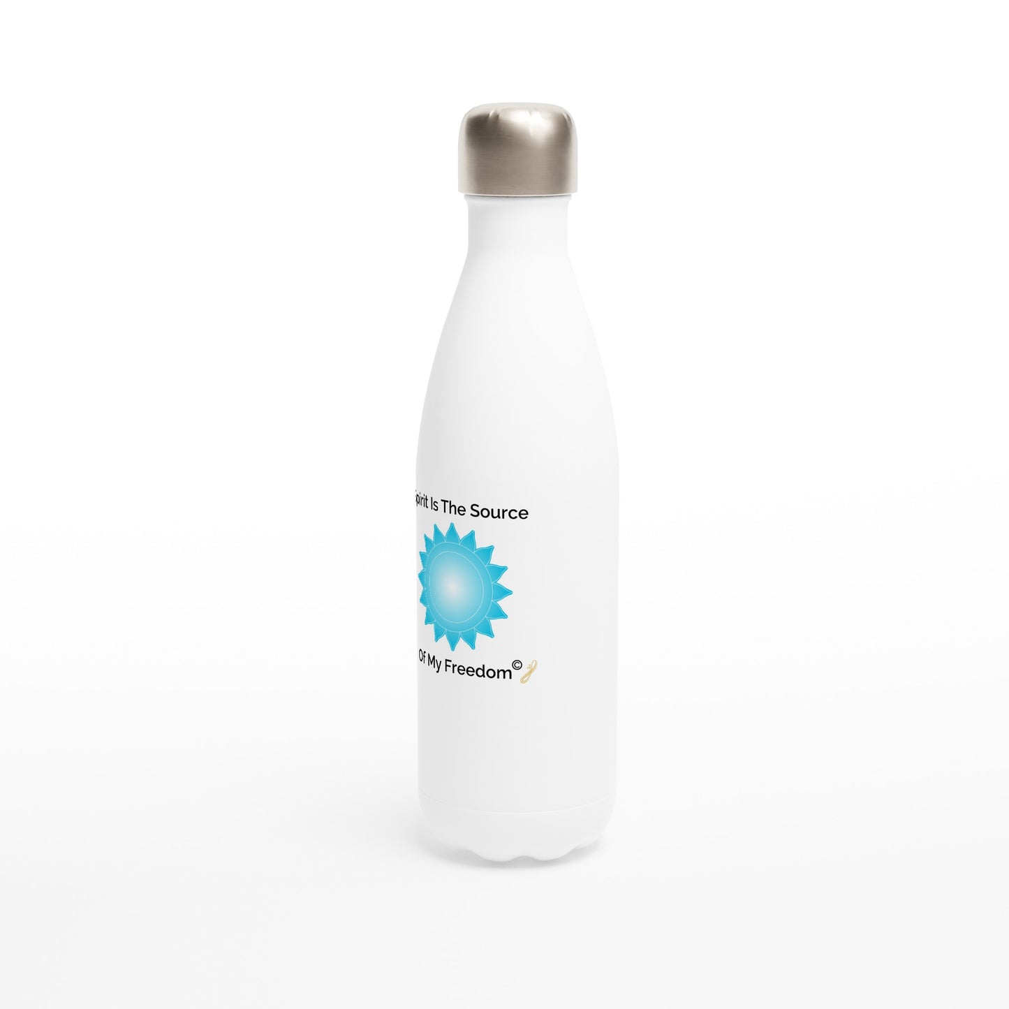 MindShift Water Bottle - Spirit Is The Source Of My Freedom - 17oz