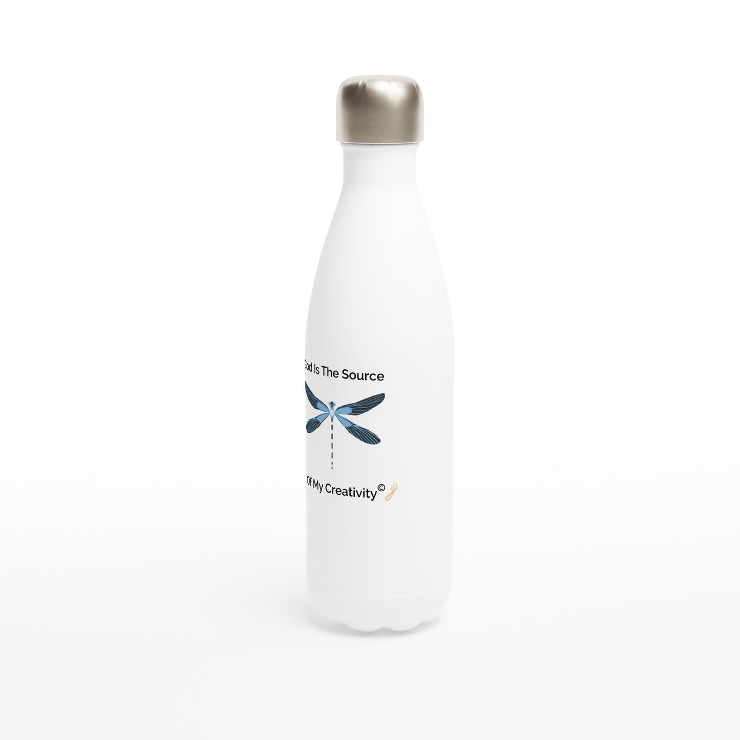 MindShift Water Bottle - God Is The Source Of My Creativity - 17oz